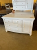 Nelsons Furniture - Intercom Dresser (short) in classic white - $500 Value